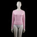 long-sleeve top - Pink - (Storlek: S)