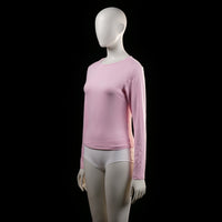long-sleeve top - Pink - (Storlek: S)