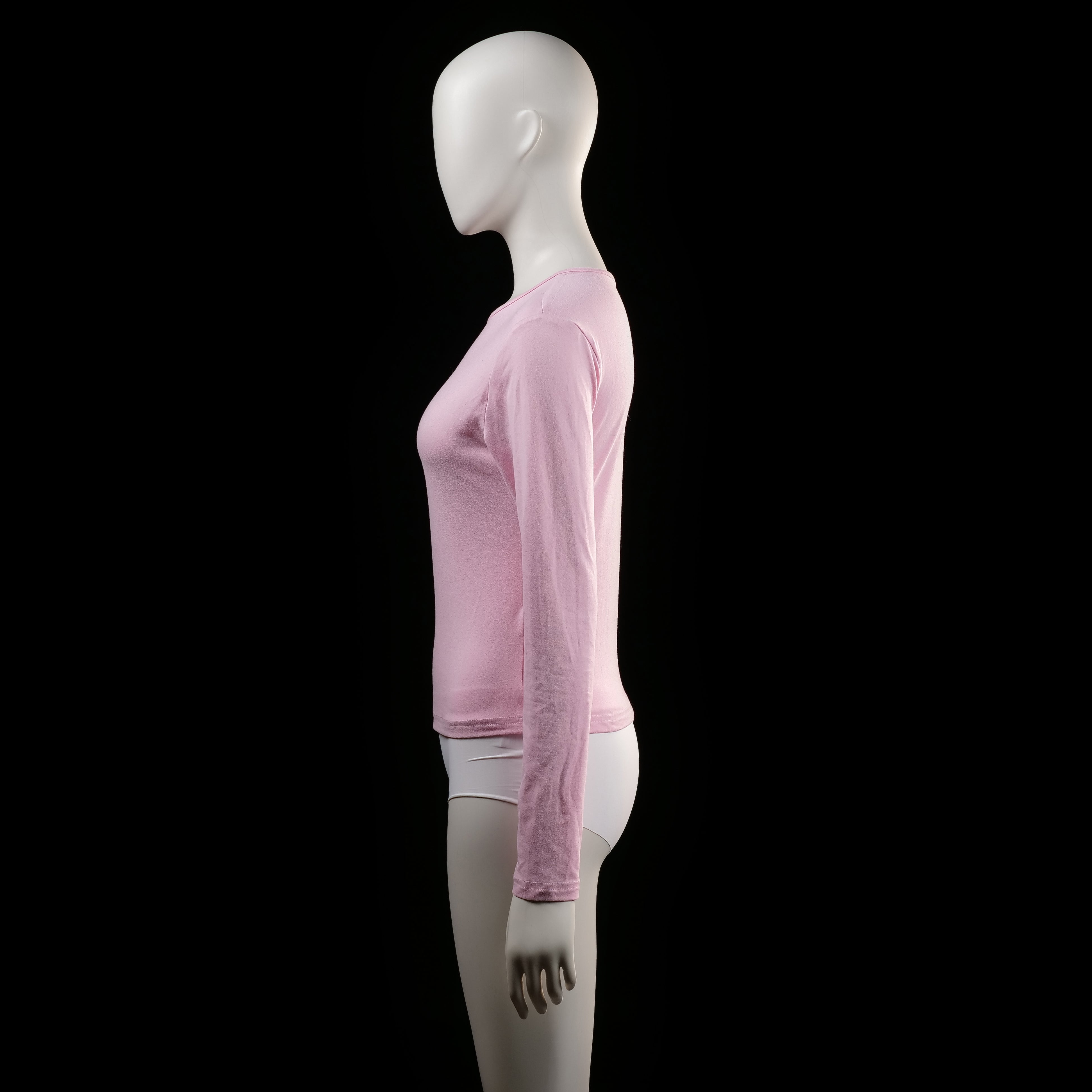 long-sleeve top - Pink - (Storlek: S)