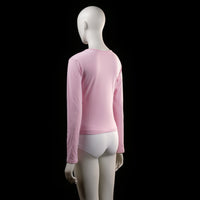 long-sleeve top - Pink - (Storlek: S)