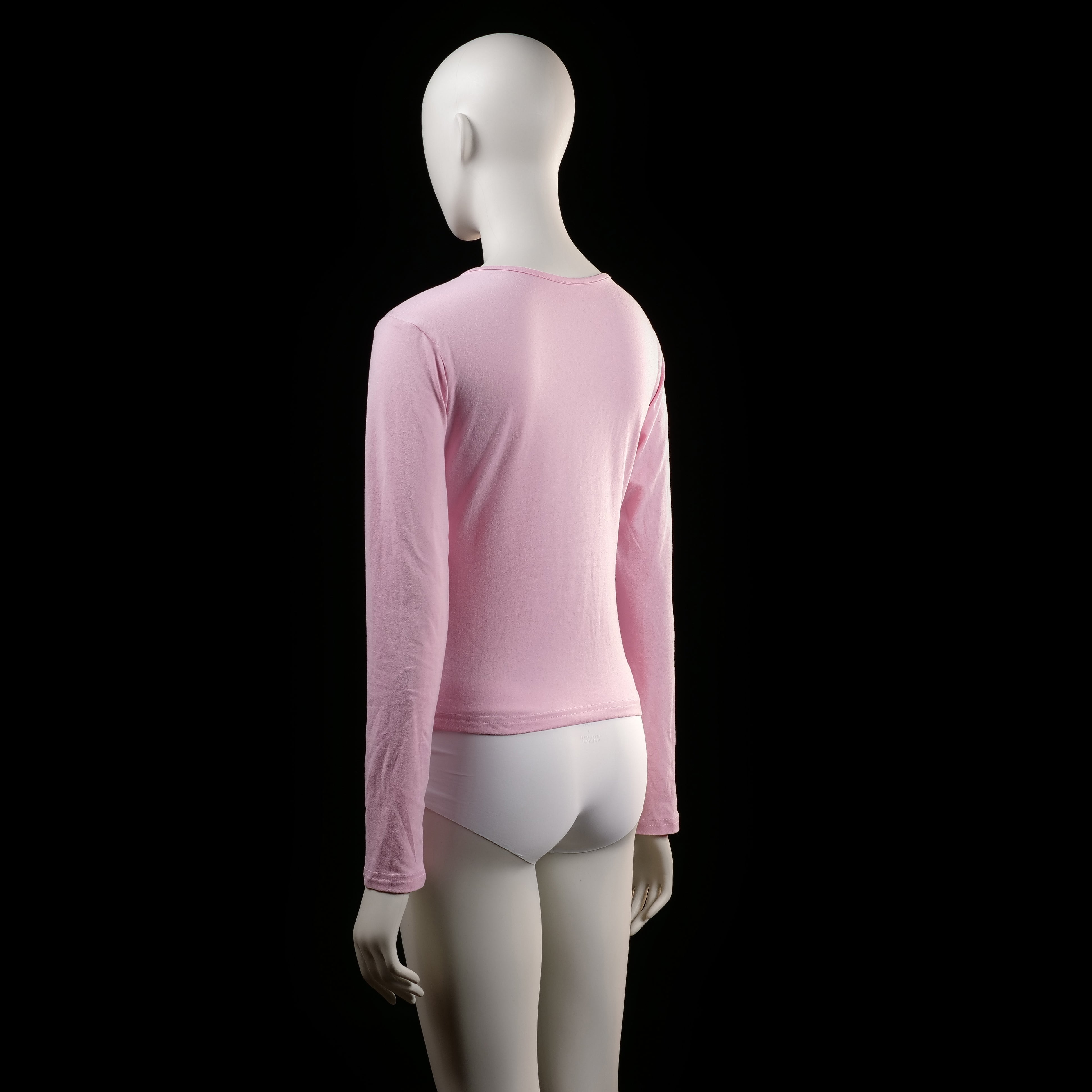 long-sleeve top - Pink - (Storlek: S)