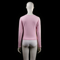 long-sleeve top - Pink - (Storlek: S)