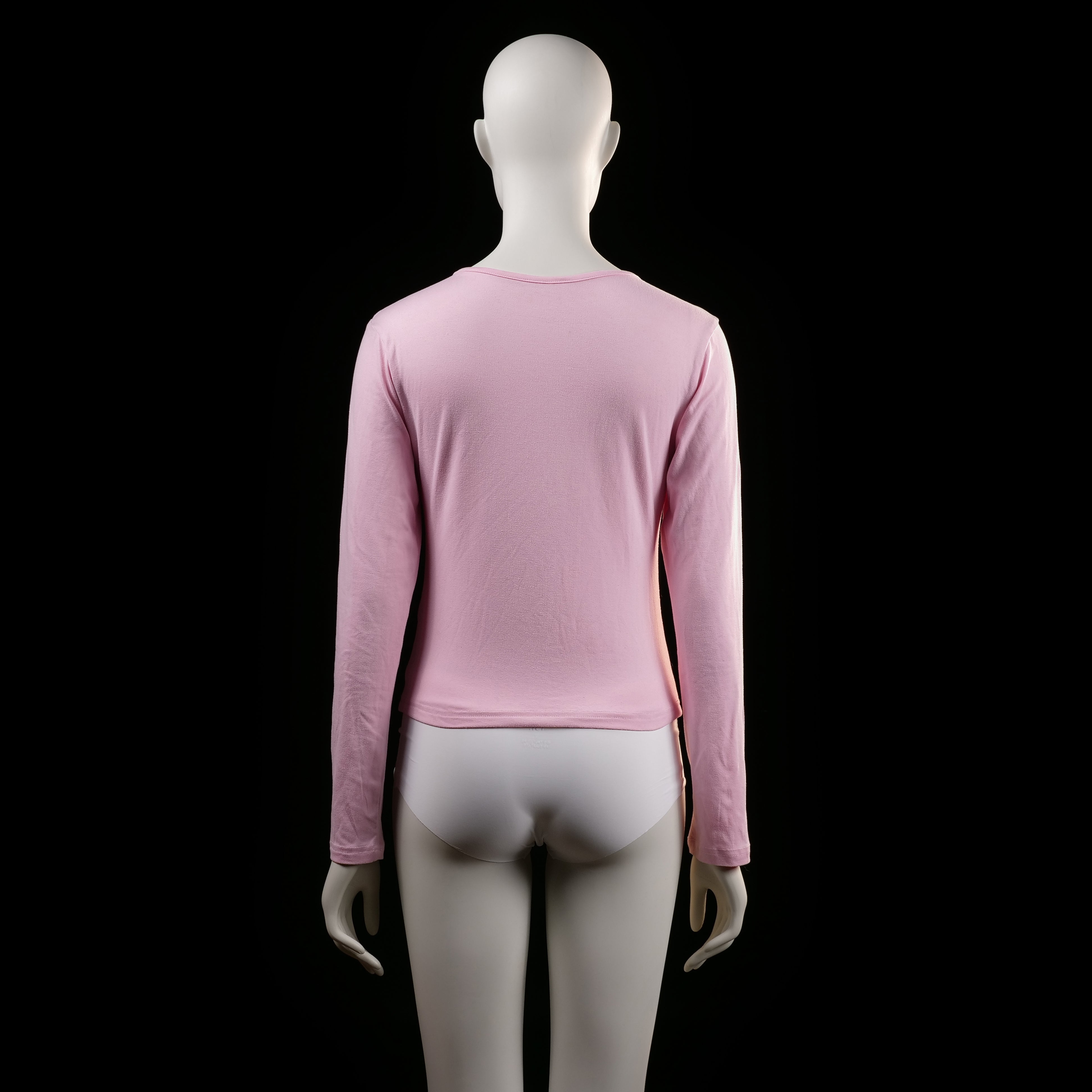 long-sleeve top - Pink - (Storlek: S)