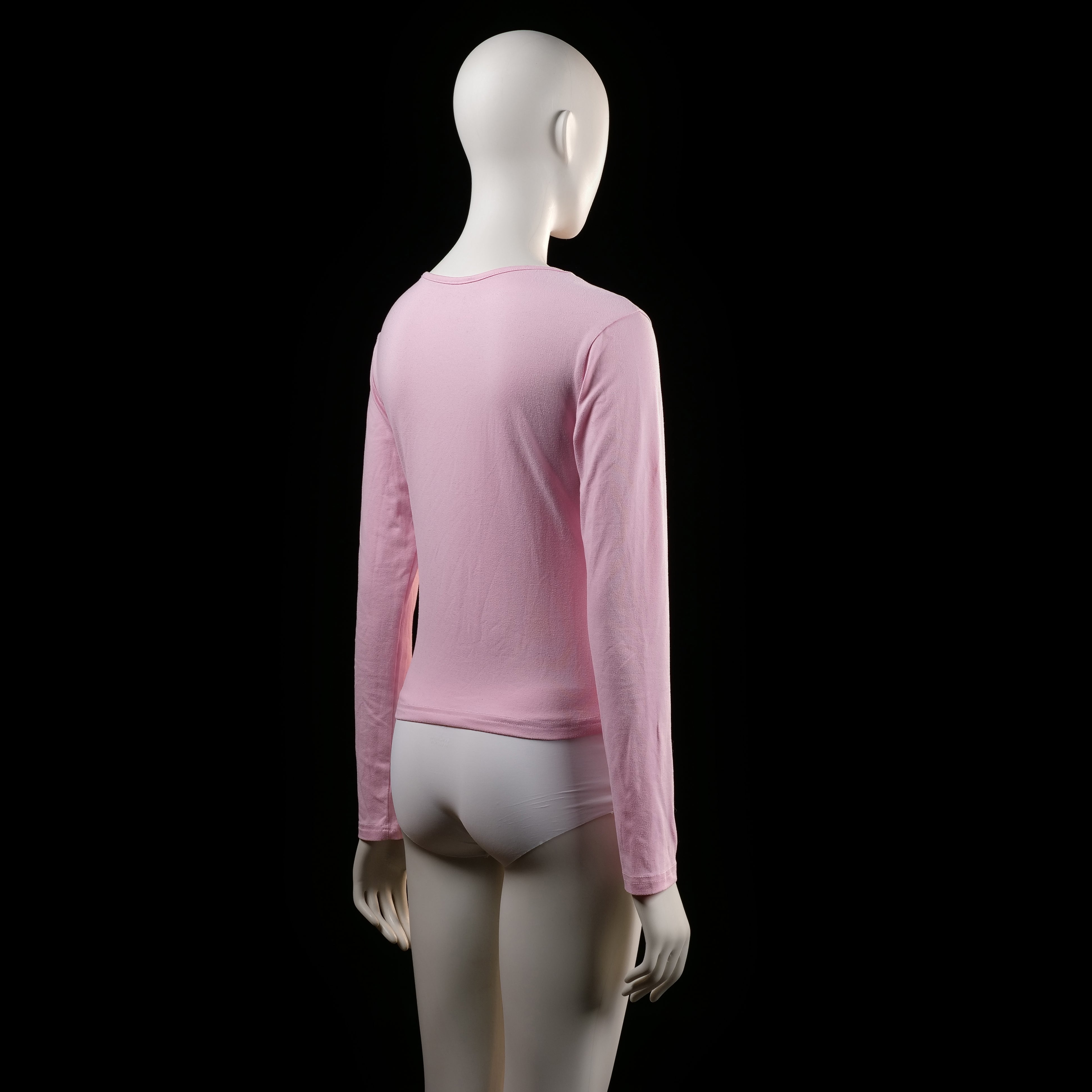 long-sleeve top - Pink - (Storlek: S)
