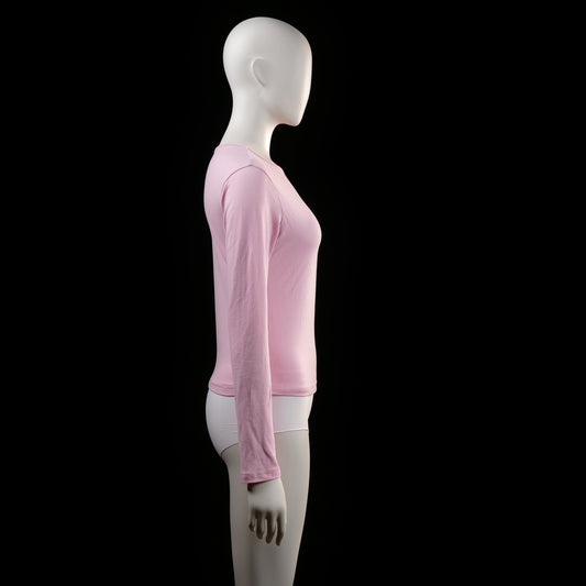 long-sleeve top - Pink - (Storlek: S)