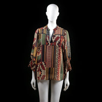 Tramontana - blouse - MULTICOLORED - (Storlek: 42)