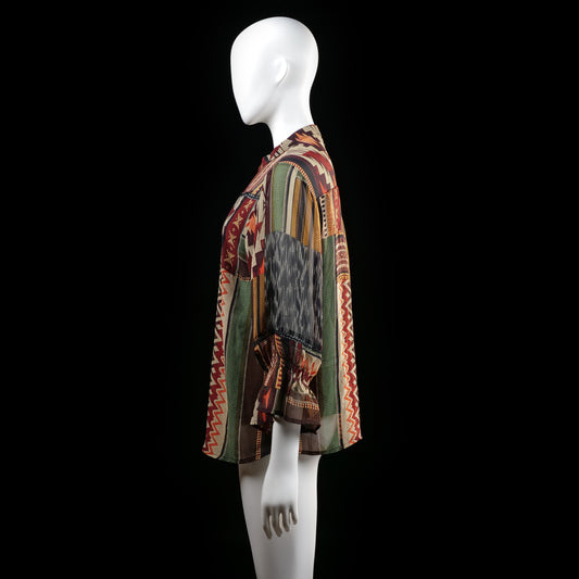 Tramontana - blouse - MULTICOLORED - (Storlek: 42)