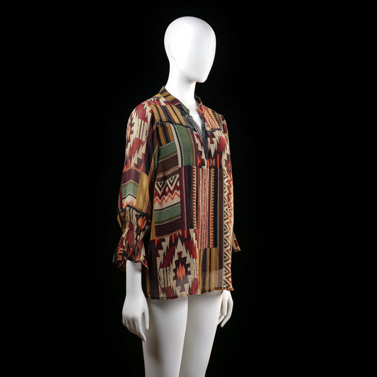 Tramontana - blouse - MULTICOLORED - (Storlek: 42)
