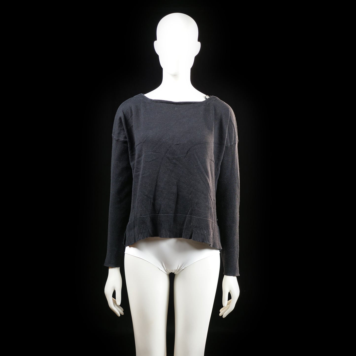 Distrikt - sweater - Black - (Storlek: M)