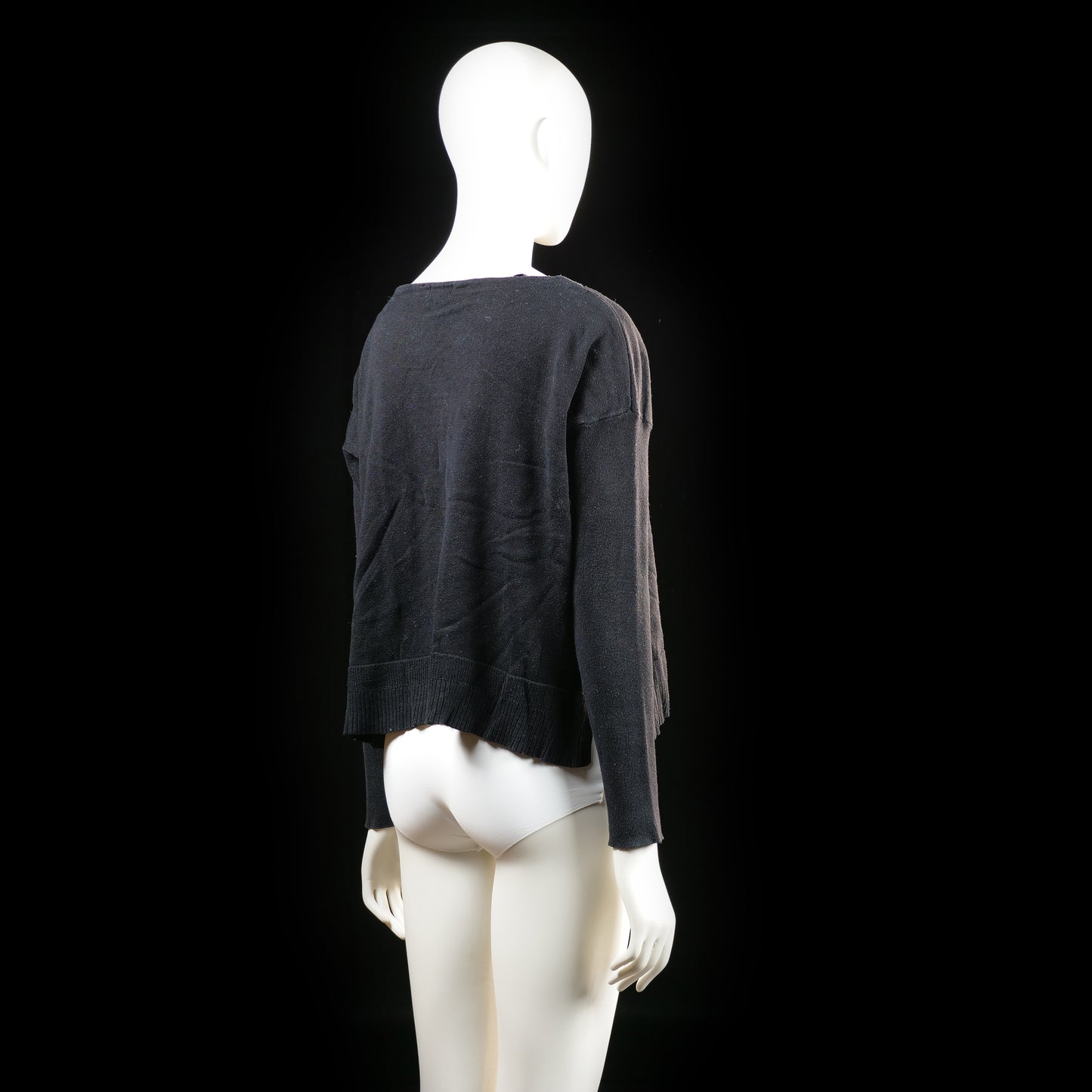 Distrikt - sweater - Black - (Storlek: M)