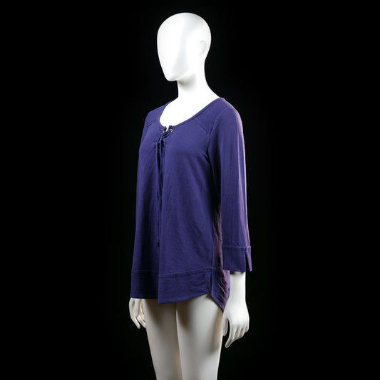 Cable & Gauge - tunic - Purple - (Storlek: M)