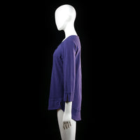 Cable & Gauge - tunic - Purple - (Storlek: M)