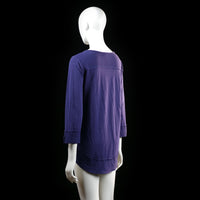 Cable & Gauge - tunic - Purple - (Storlek: M)