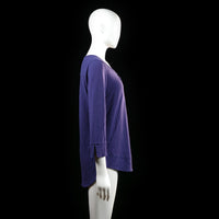 Cable & Gauge - tunic - Purple - (Storlek: M)