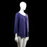 Cable & Gauge - tunic - Purple - (Storlek: M)