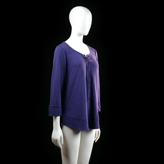 Cable & Gauge - tunic - Purple - (Storlek: M)
