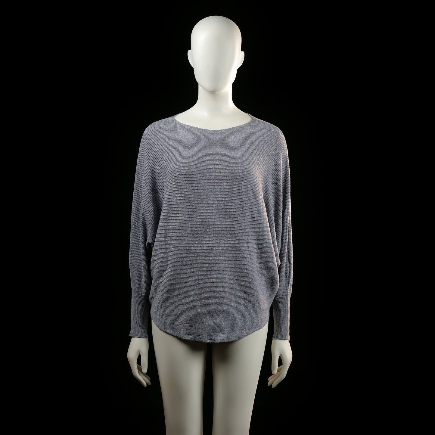 Beauty Women - sweater - Light Gray, Light Blue - (Storlek: M, L)