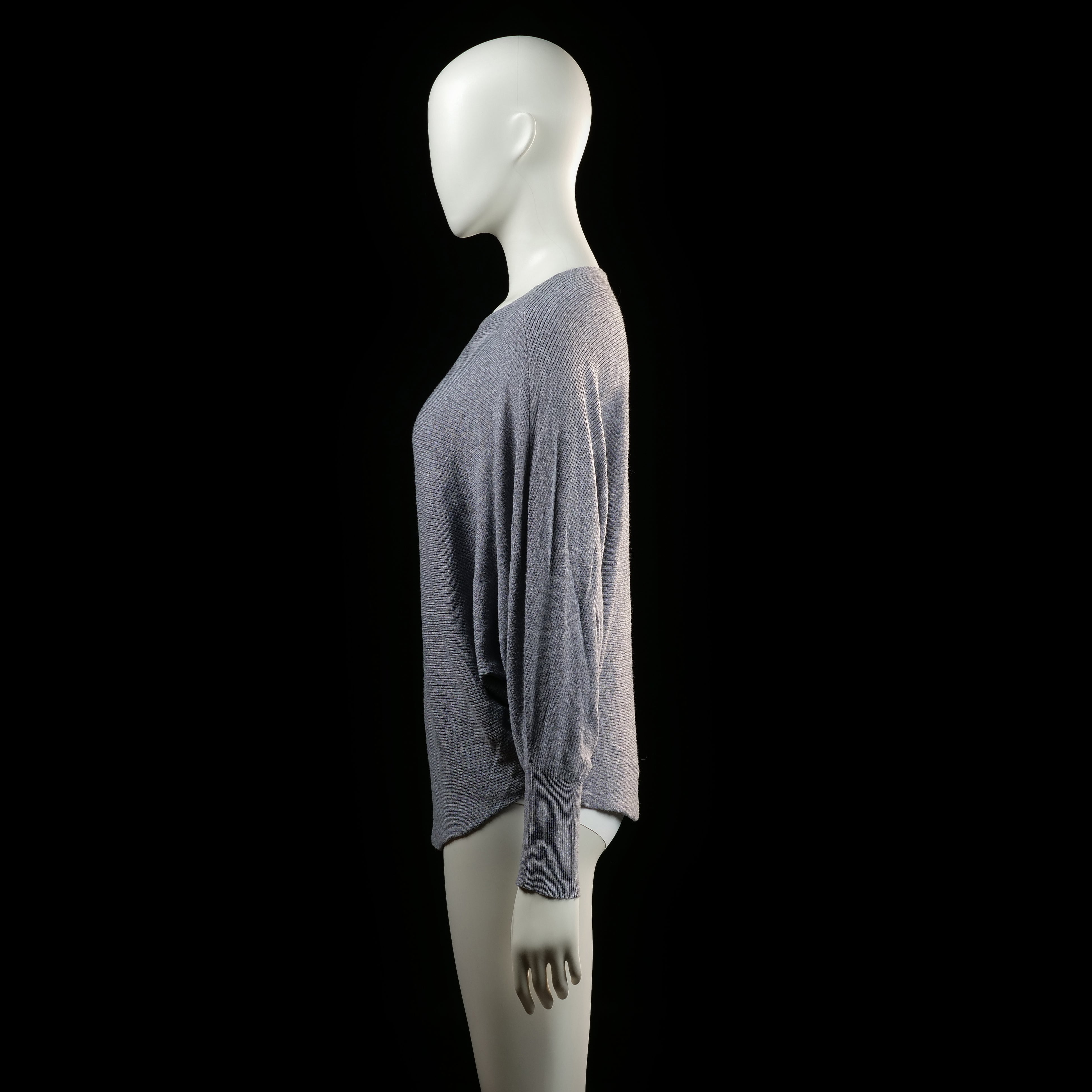 Beauty Women - sweater - Light Gray, Light Blue - (Storlek: M, L)