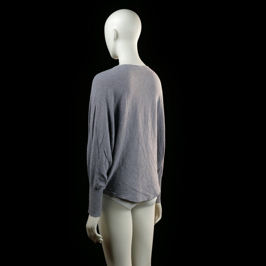 Beauty Women - sweater - Light Gray, Light Blue - (Storlek: M, L)