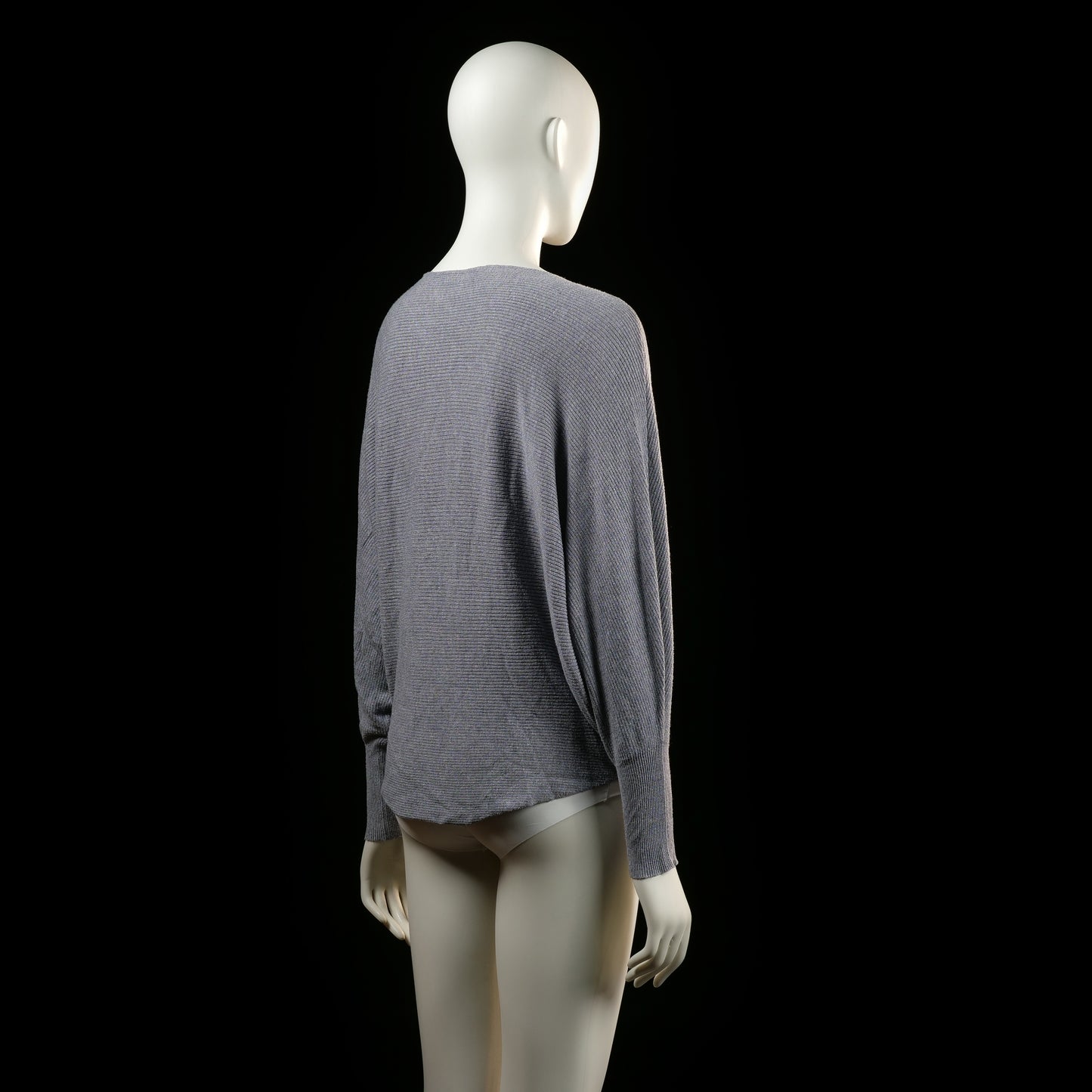 Beauty Women - sweater - Light Gray, Light Blue - (Storlek: M, L)