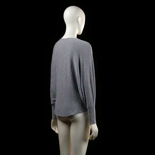 Beauty Women - sweater - Light Gray, Light Blue - (Storlek: M, L)