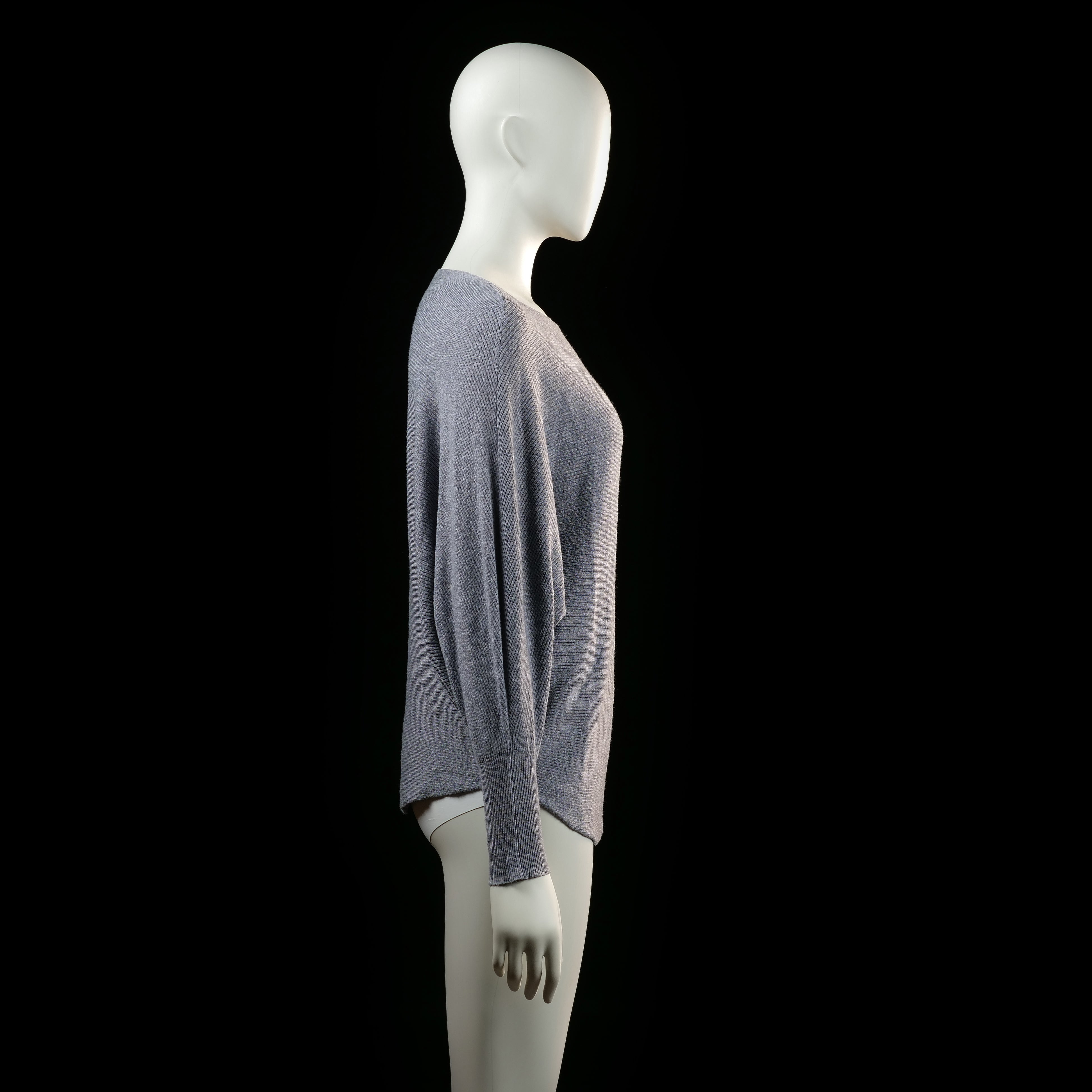Beauty Women - sweater - Light Gray, Light Blue - (Storlek: M, L)