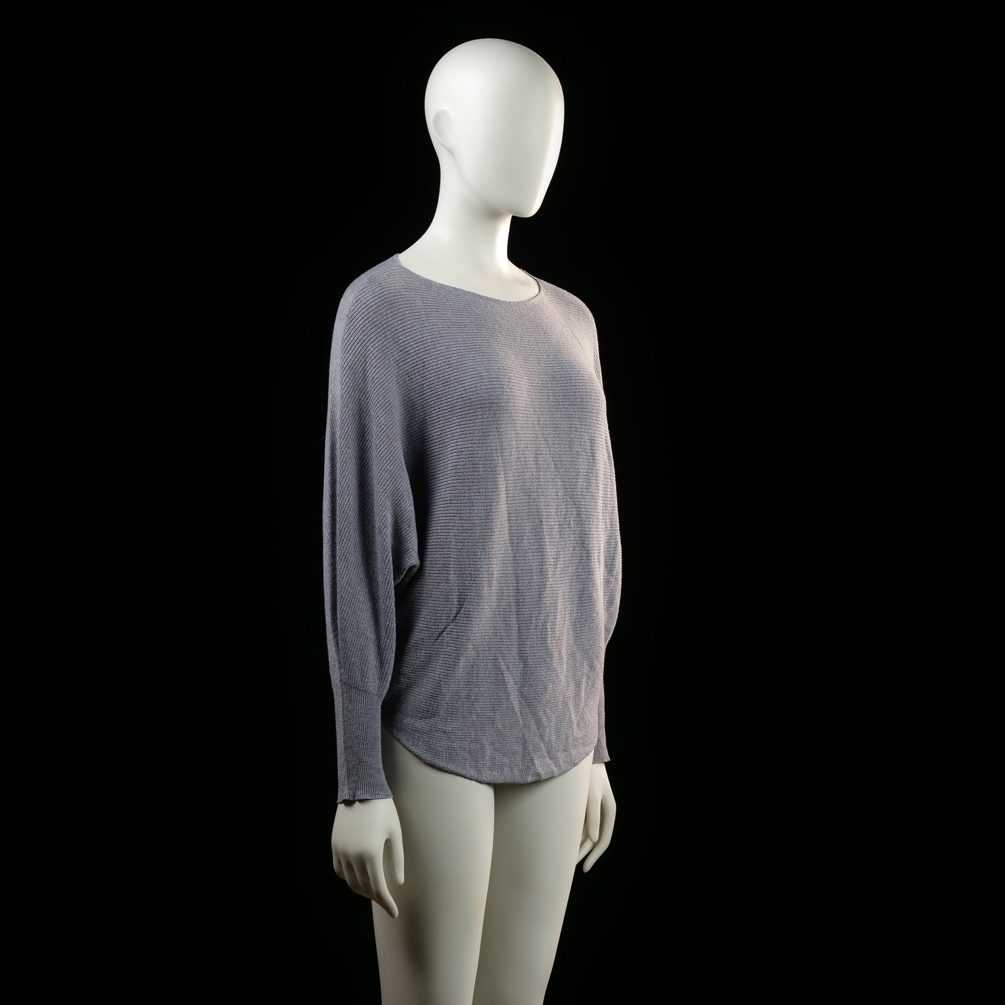 Beauty Women - sweater - Light Gray, Light Blue - (Storlek: M, L)