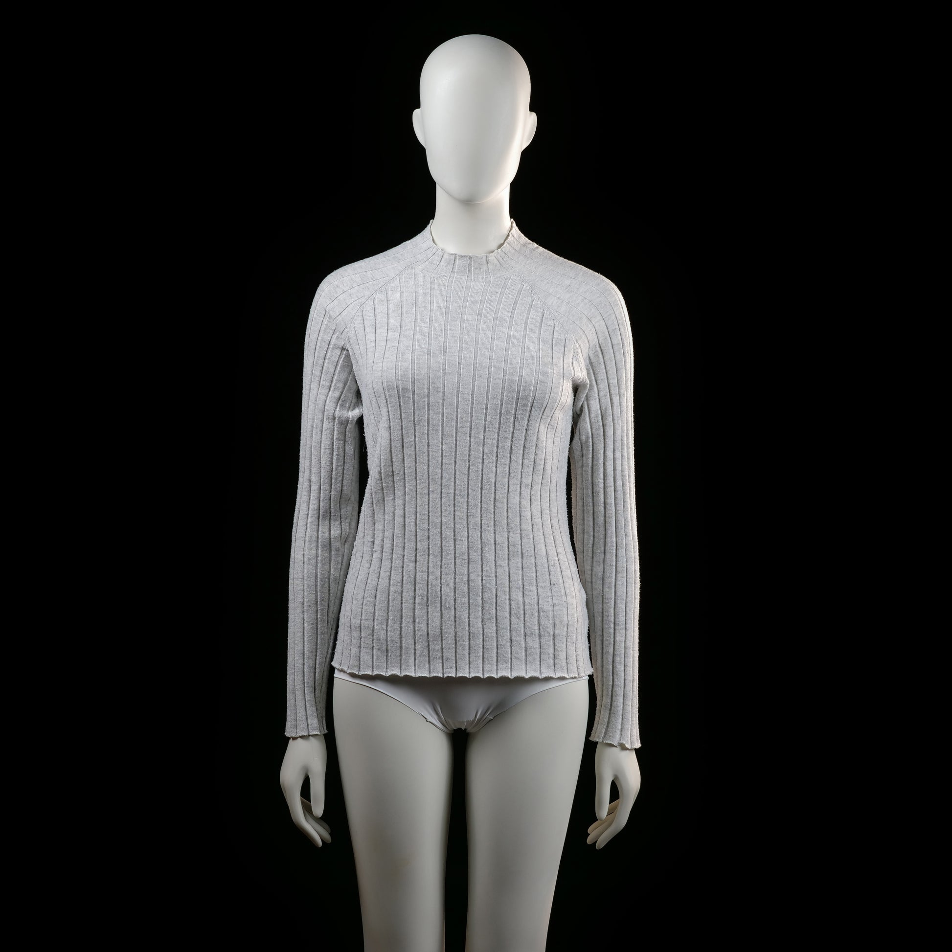 Esmara - sweater - Light Gray - (Storlek: M)