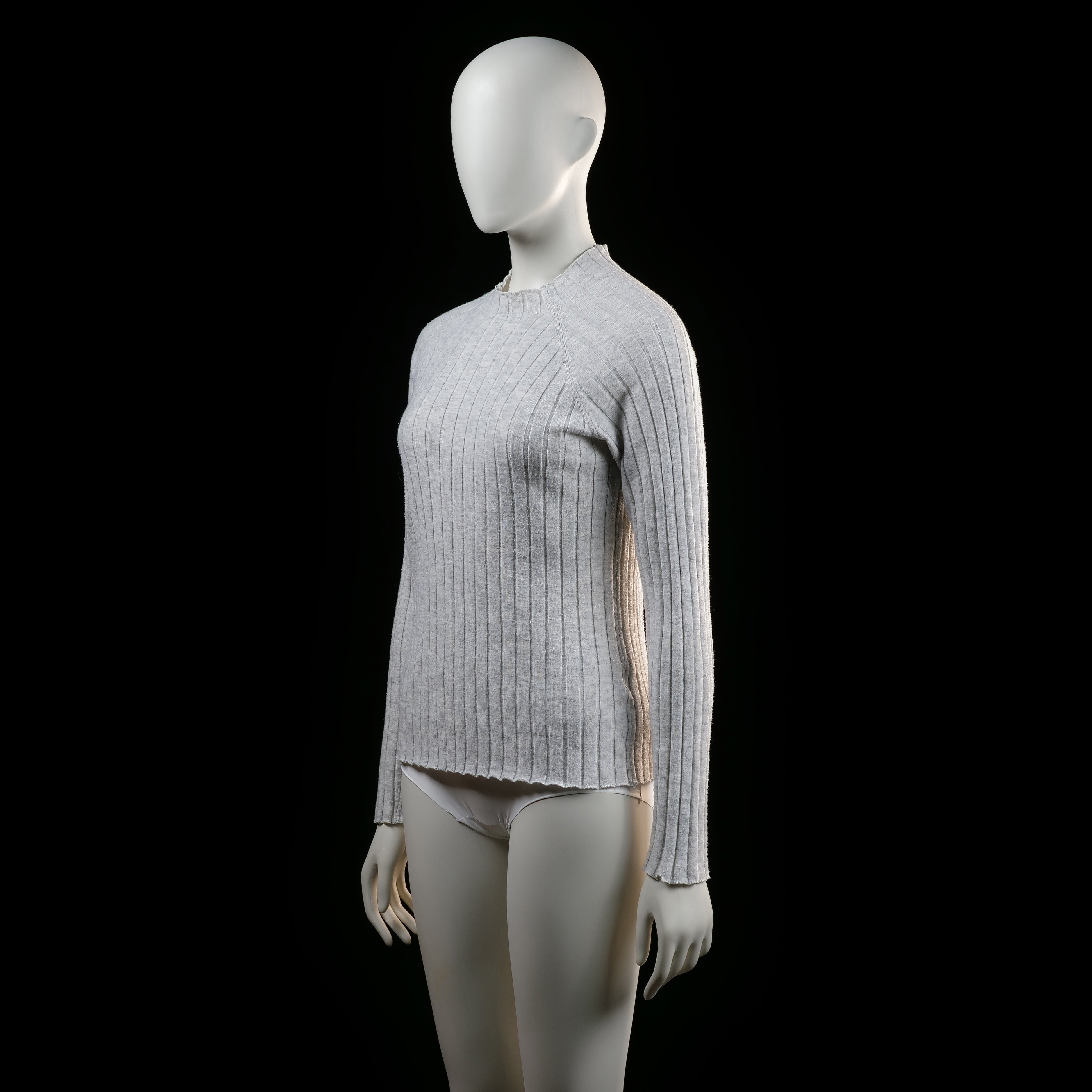 Esmara - sweater - Light Gray - (Storlek: M)