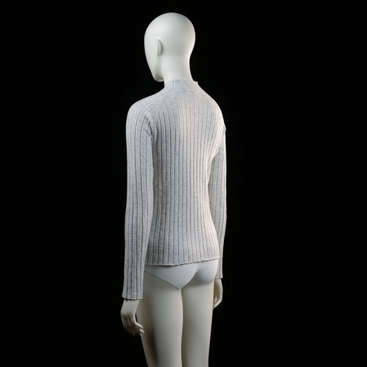 Esmara - sweater - Light Gray - (Storlek: M)