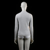Esmara - sweater - Light Gray - (Storlek: M)