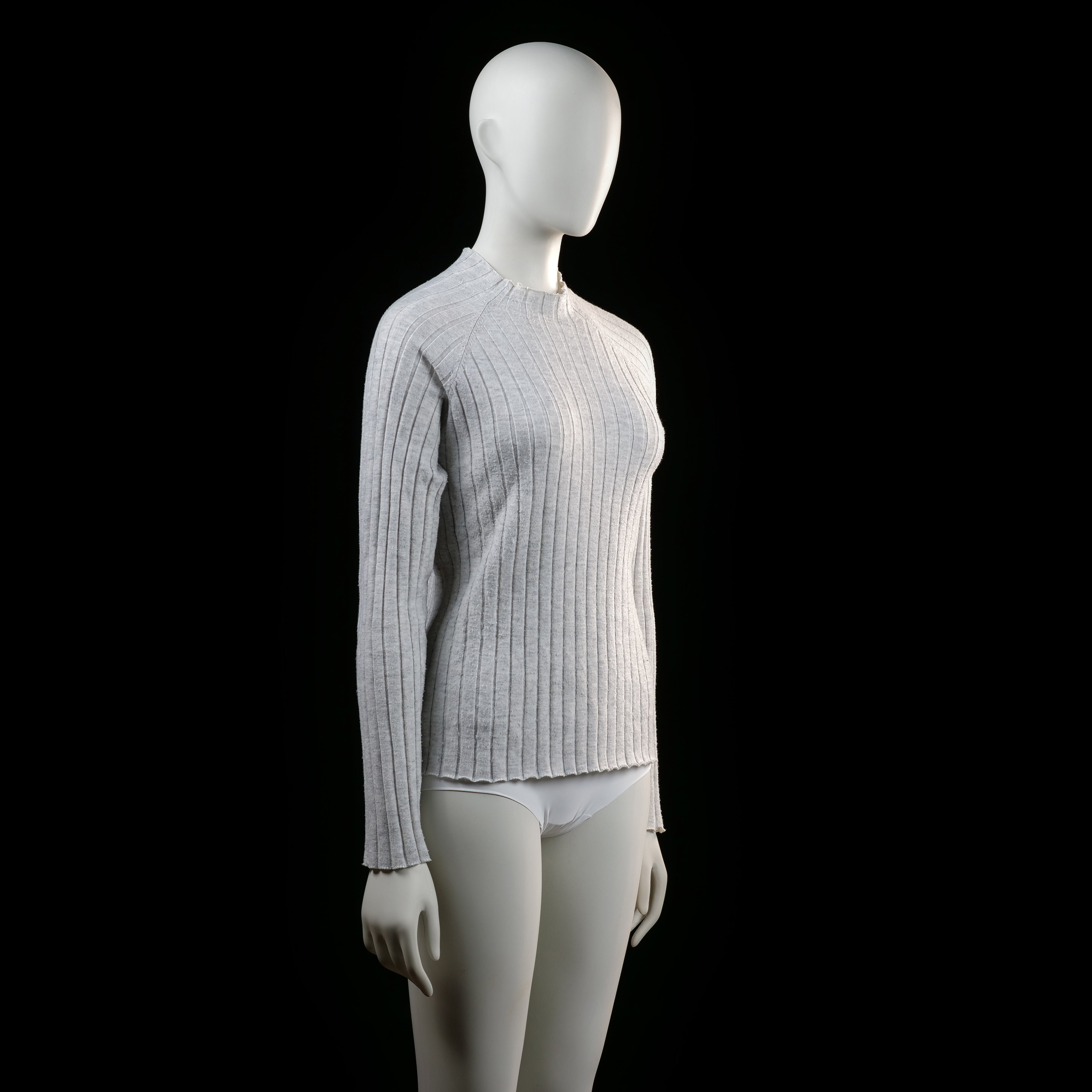 Esmara - sweater - Light Gray - (Storlek: M)