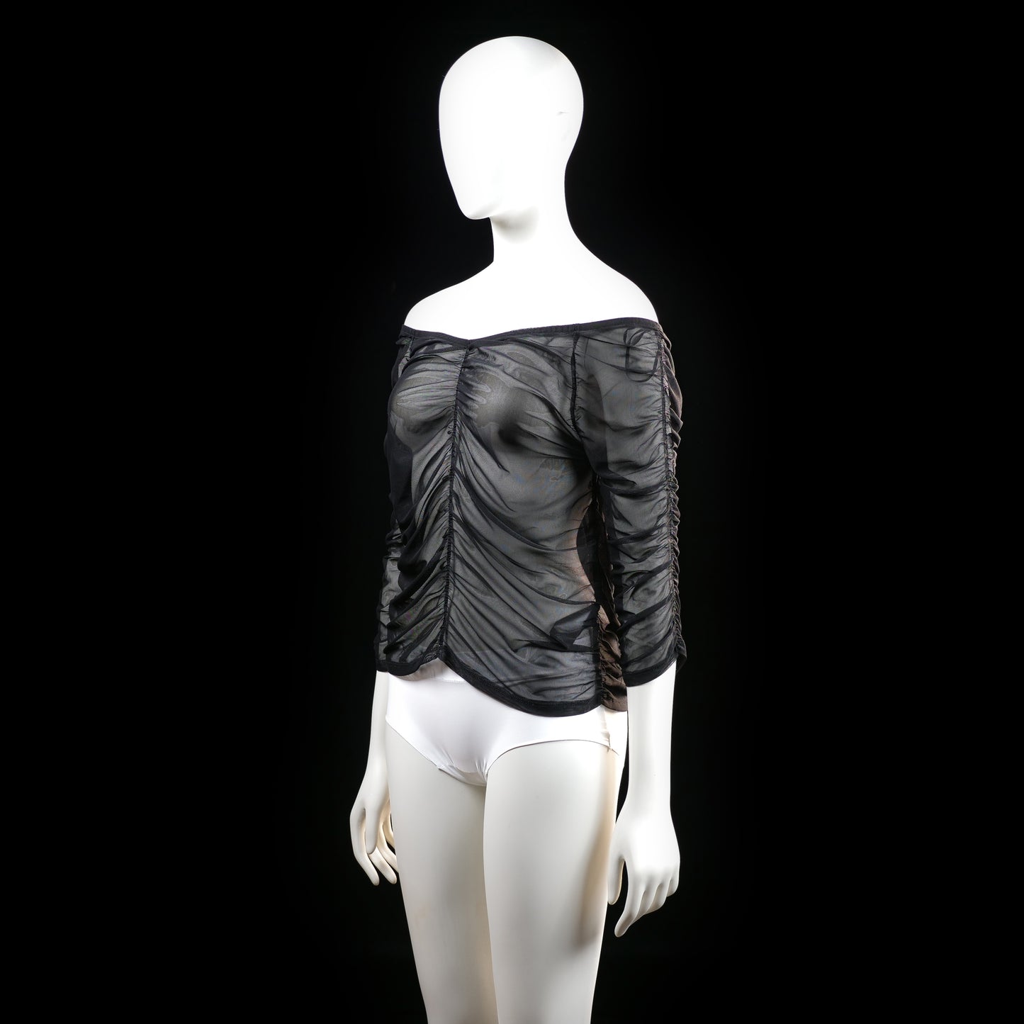 Na-kd - long-sleeve top - Black - (Storlek: M)