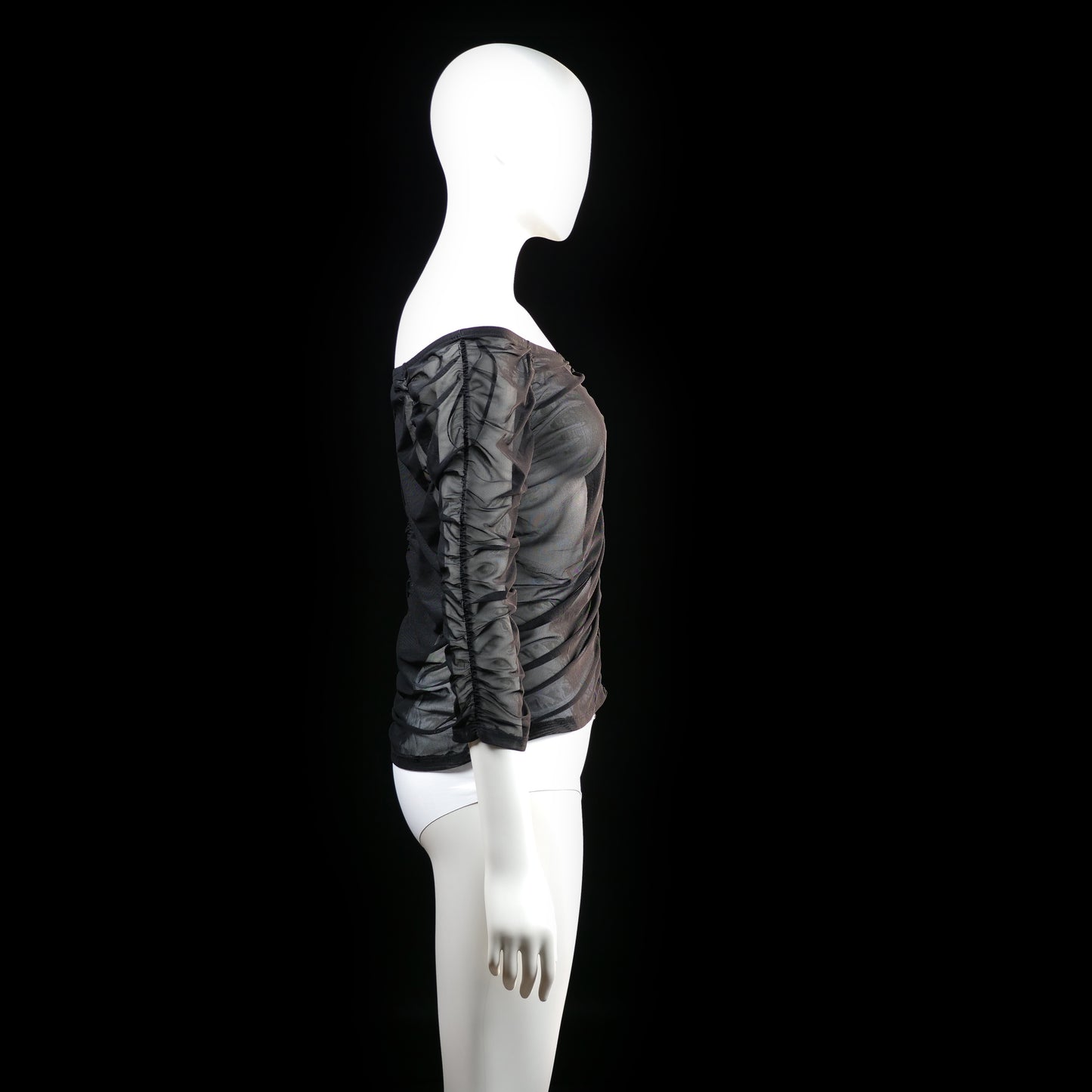 Na-kd - long-sleeve top - Black - (Storlek: M)