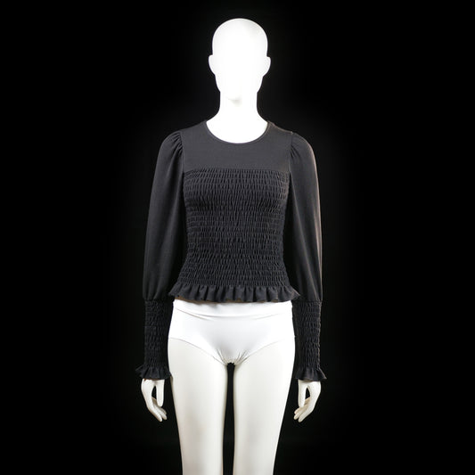 Gina Tricot - blouse - Black - (Storlek: S)