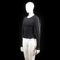 Gina Tricot - blouse - Black - (Storlek: S)
