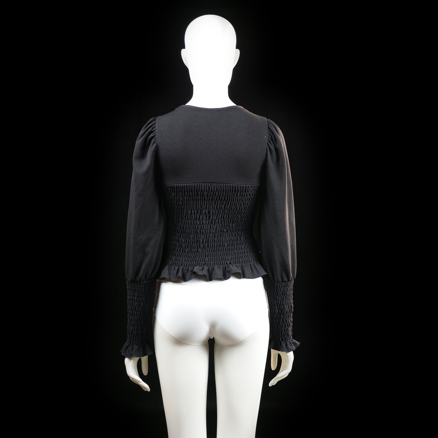 Gina Tricot - blouse - Black - (Storlek: S)