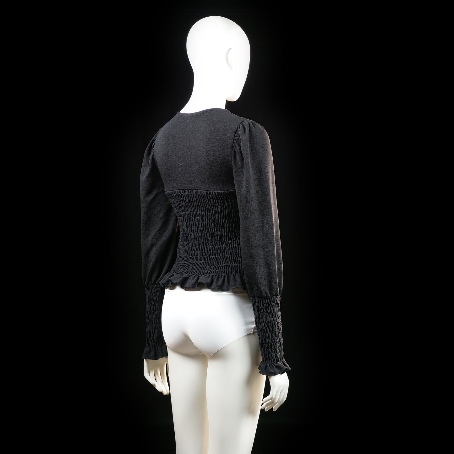 Gina Tricot - blouse - Black - (Storlek: S)