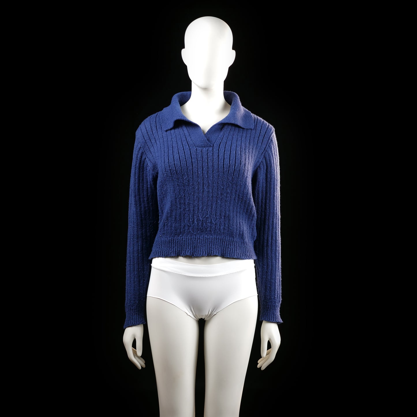 Shein - sweater - Indigo - (Storlek: S)