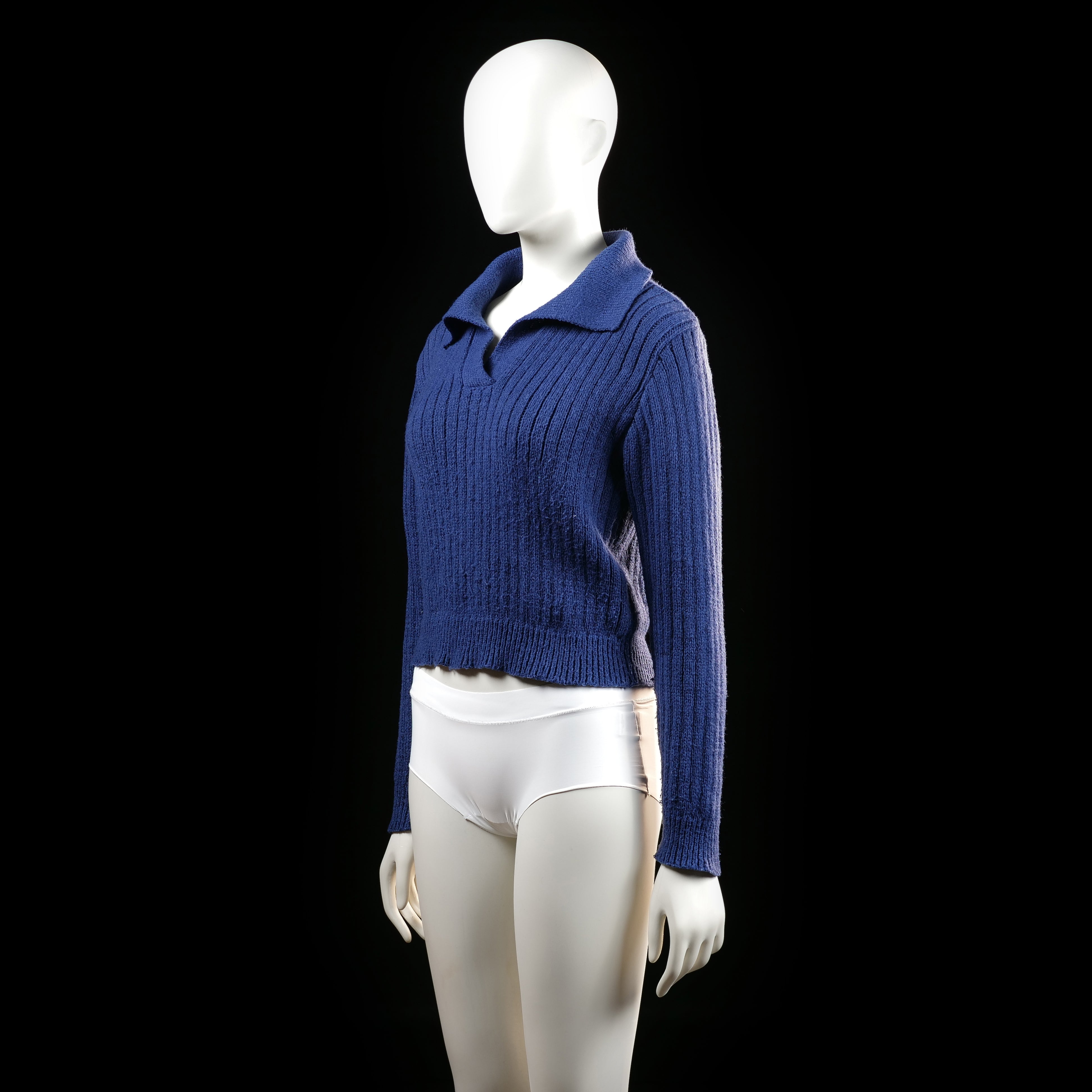 Shein - sweater - Indigo - (Storlek: S)