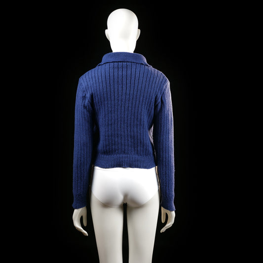 Shein - sweater - Indigo - (Storlek: S)