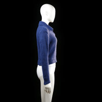 Shein - sweater - Indigo - (Storlek: S)