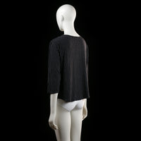 Swesco - blouse - Black, White - (Storlek: XL)