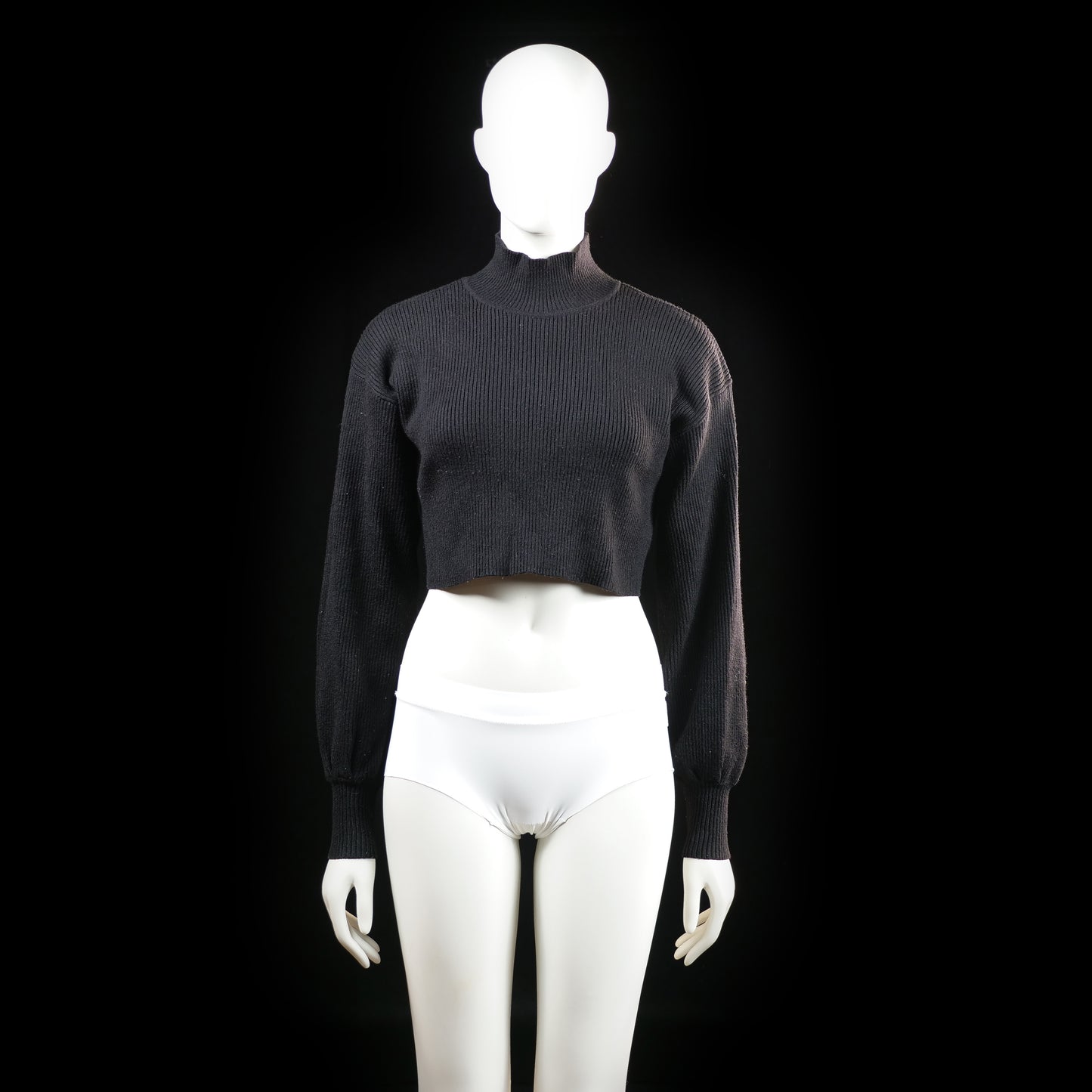 Gina Tricot - sweater - Black - (Storlek: S)