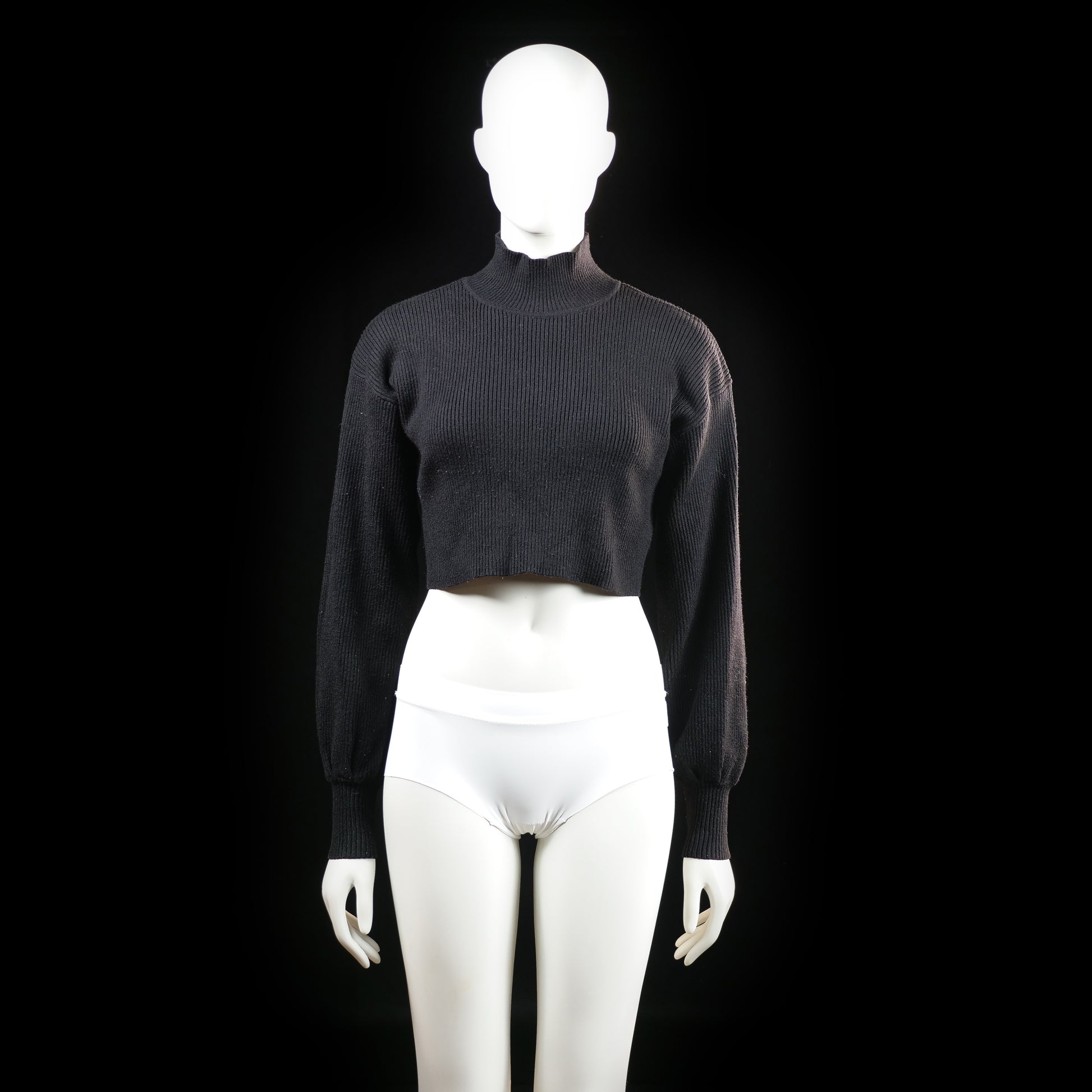 Gina Tricot - sweater - Black - (Storlek: S)