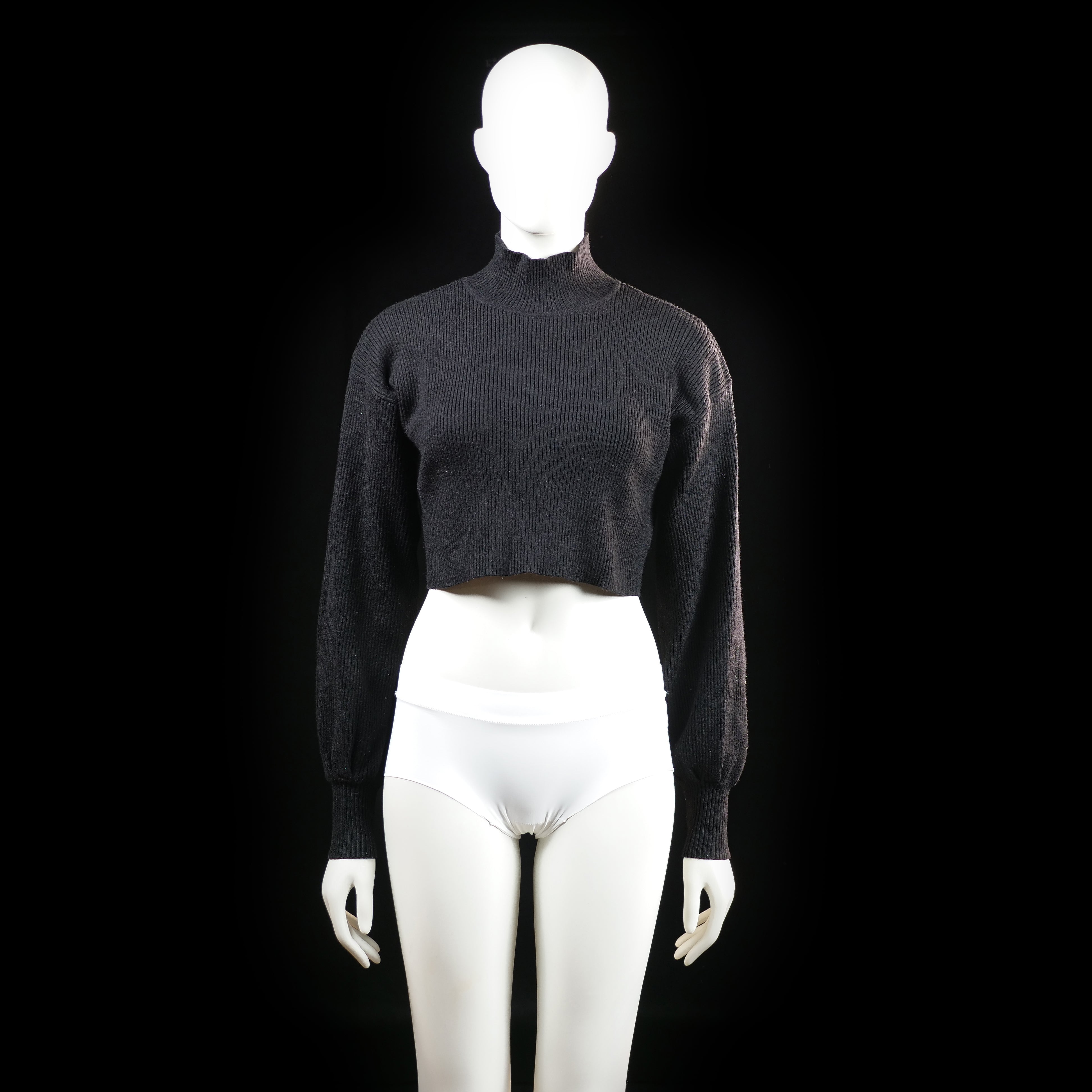 Gina Tricot - sweater - Black - (Storlek: S)