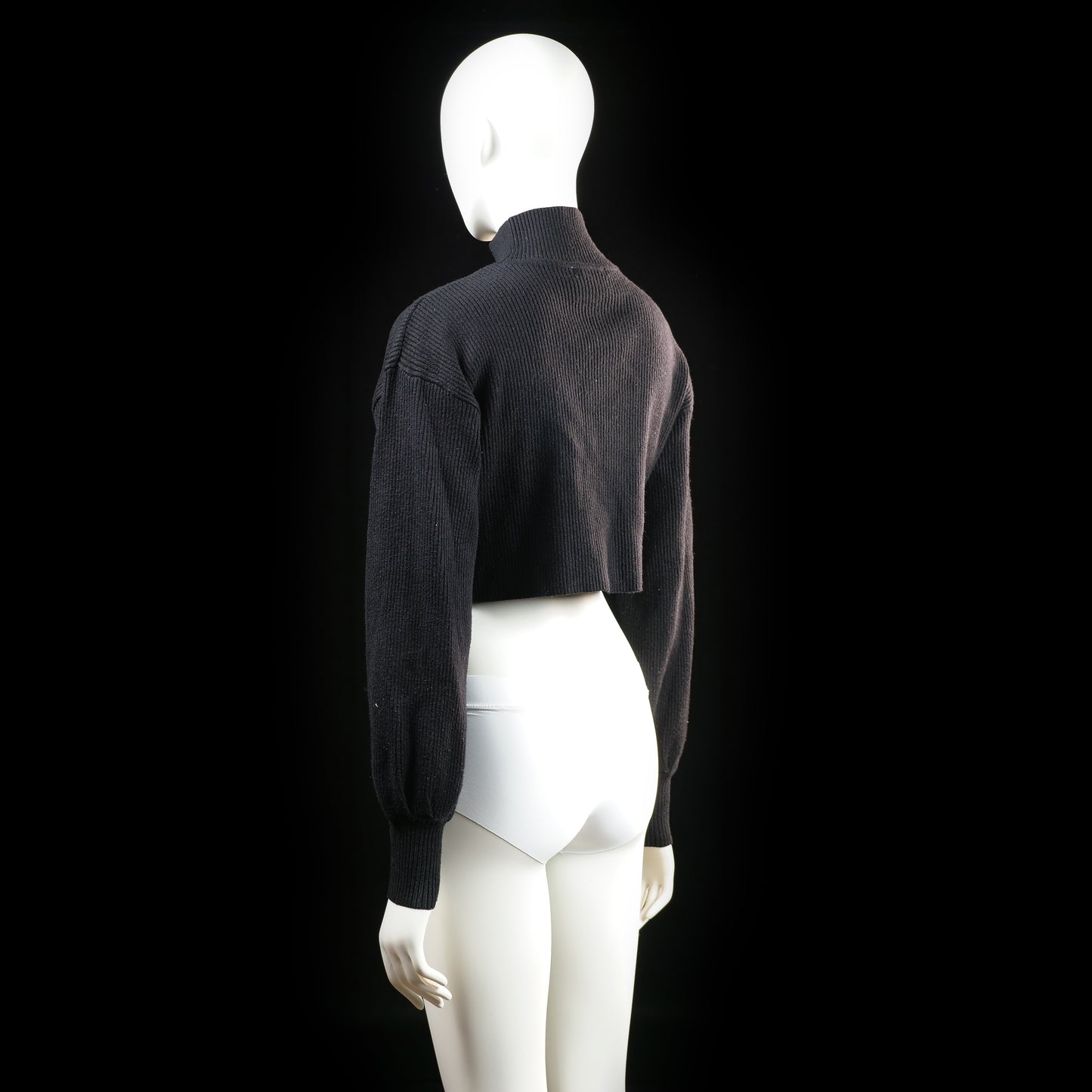 Gina Tricot - sweater - Black - (Storlek: S)