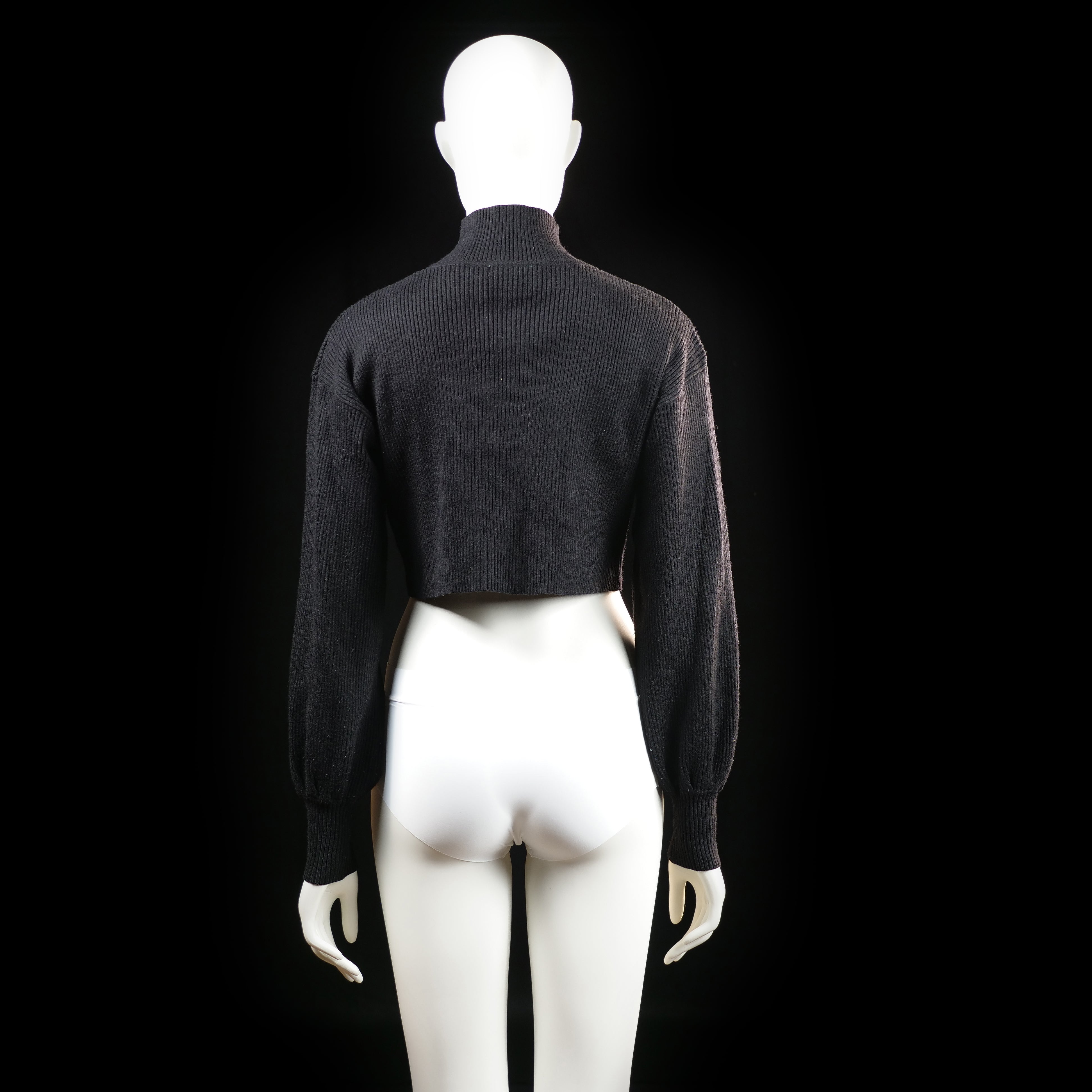 Gina Tricot - sweater - Black - (Storlek: S)