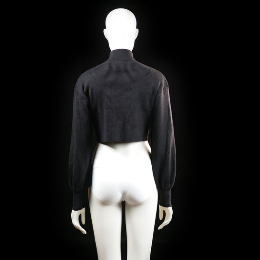 Gina Tricot - sweater - Black - (Storlek: S)