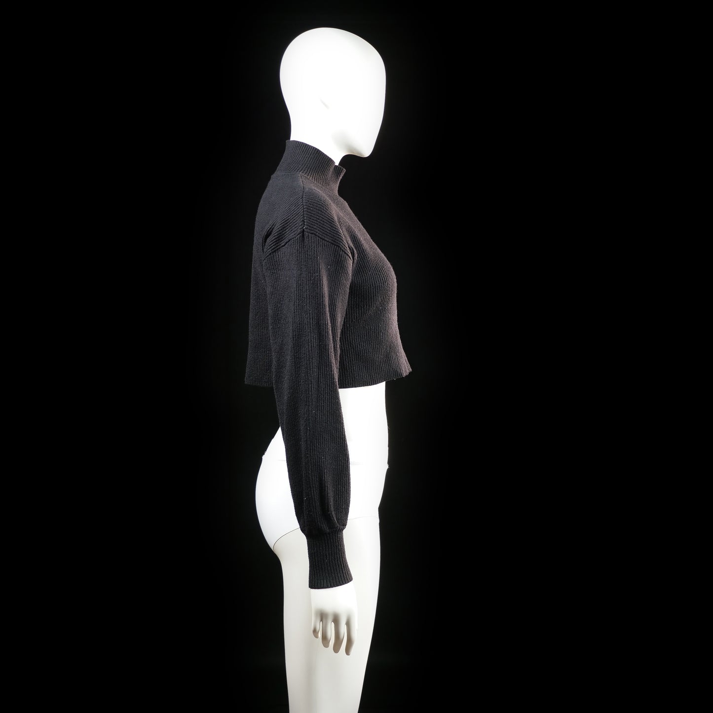 Gina Tricot - sweater - Black - (Storlek: S)